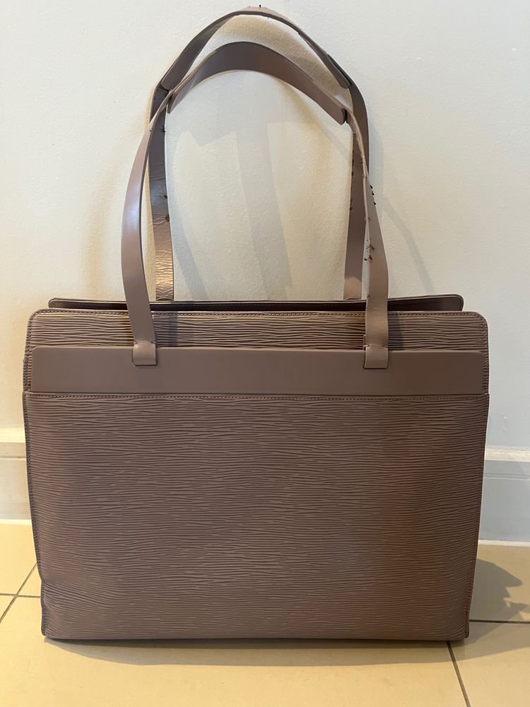 Vintage Louis Vuitton Grey Épi Croisette GM Tote Bag