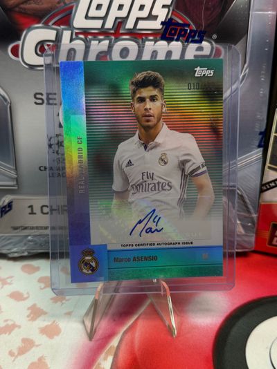 Topps Marco Asensio Autographed Soccer Card