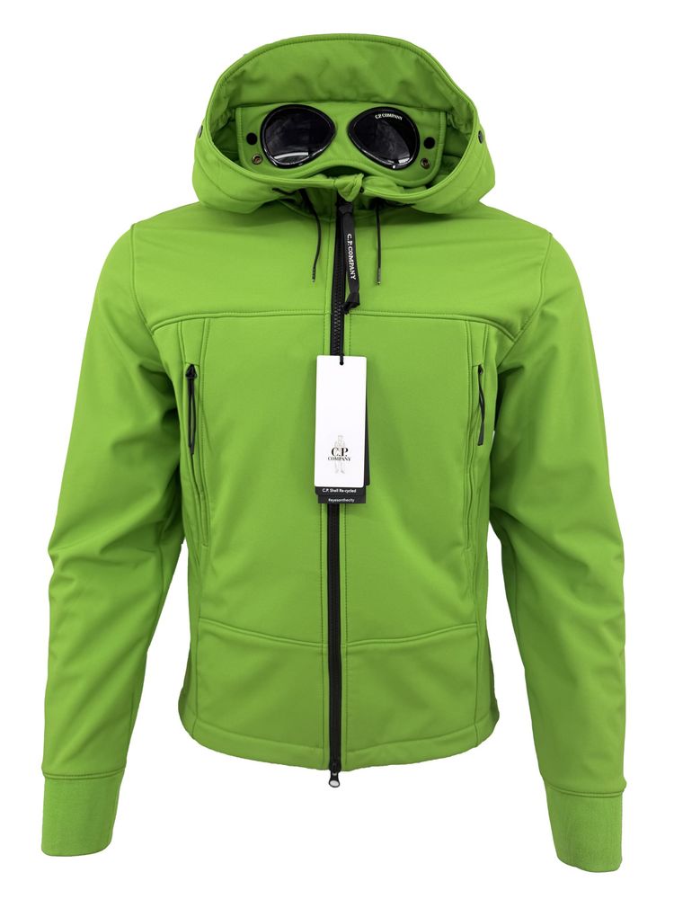 CP Company  Soft Shell Goggle Jacket  - Green (132660586)