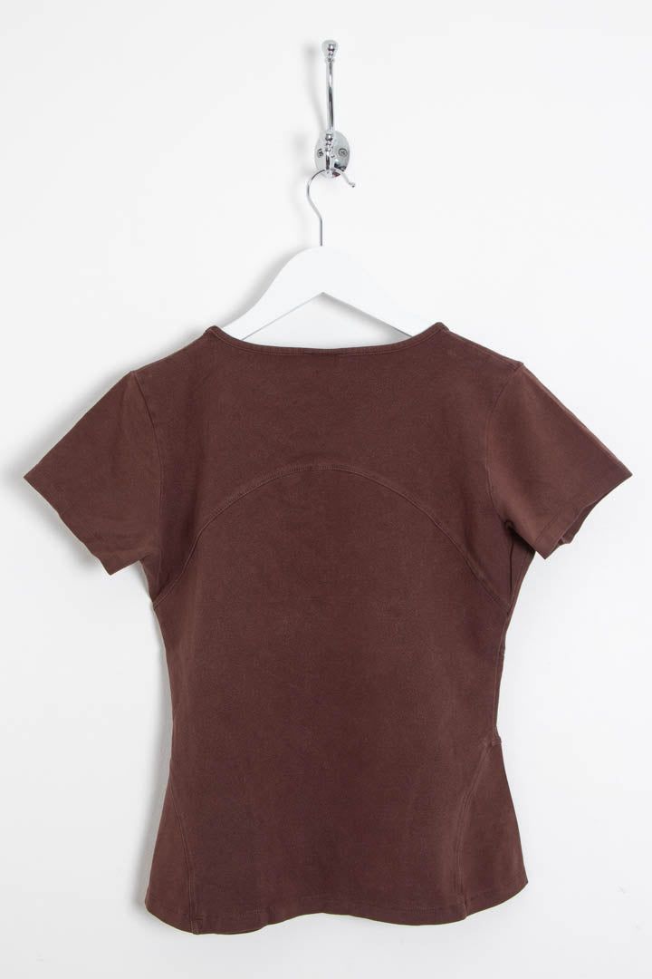 Women's D&G Spellout Logo Baby Tee (S) image 3