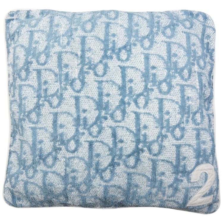 Vintage Dior Monogram Terry Cloth Cushion Cover