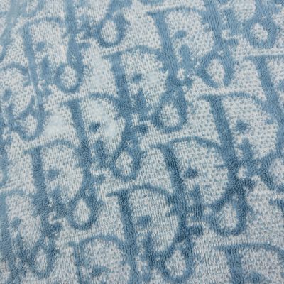 Vintage Dior Monogram Terry Cloth Cushion Cover 8