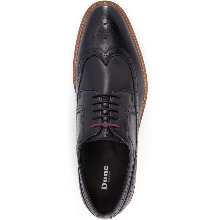 Dune Superior Leather Wingtip Brogue Shoes 14