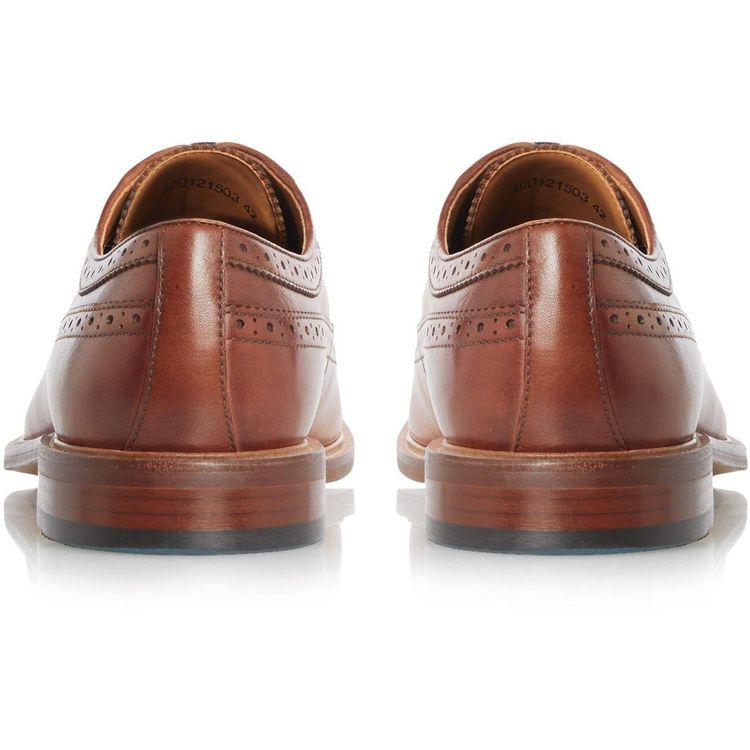 Dune Superior Leather Wingtip Brogue Shoes 3