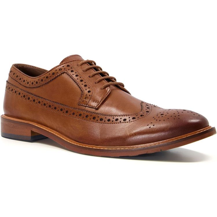 Dune Superior Leather Wingtip Brogue Shoes 15