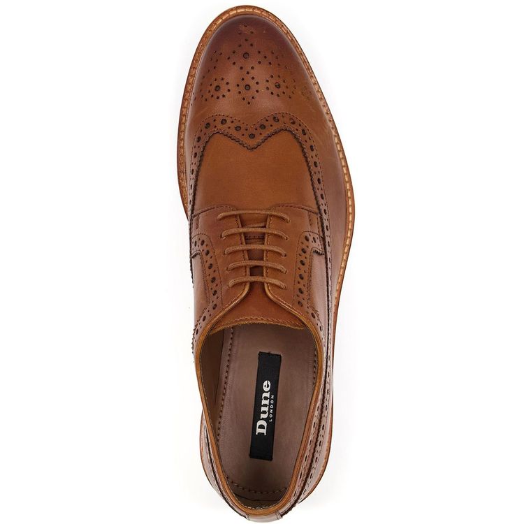 Dune Superior Leather Wingtip Brogue Shoes 24