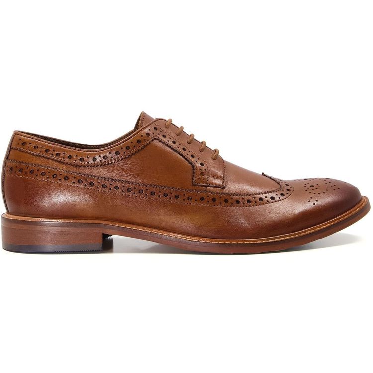 Dune Superior Leather Wingtip Brogue Shoes 18