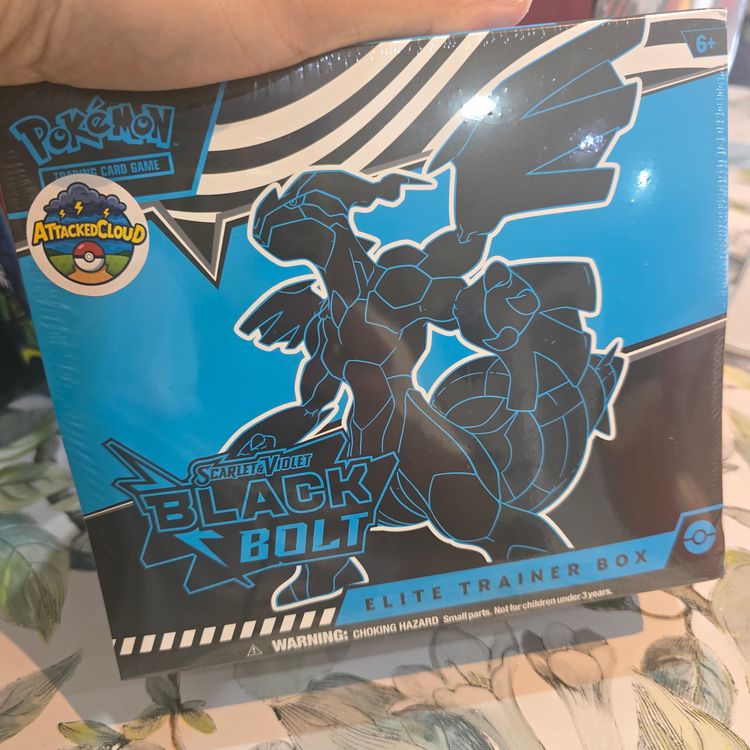 Pokémon Scarlet & Violet Black Bolt Elite Trainer Box