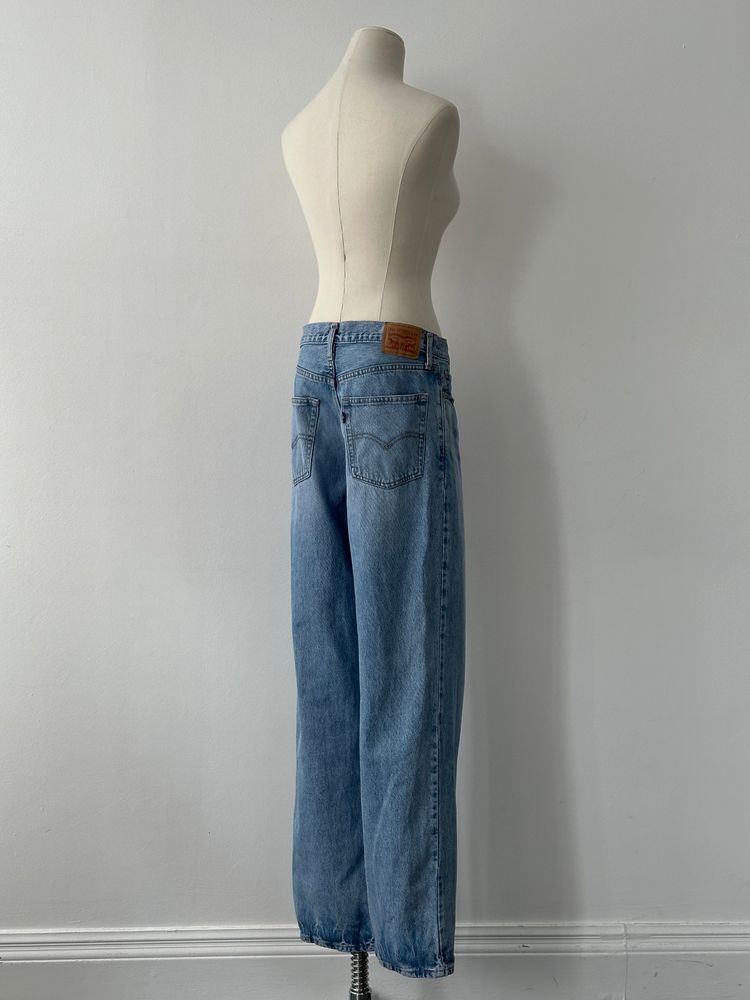 Levi's 94 Baggy Straight Leg Denim Jeans - W28 4