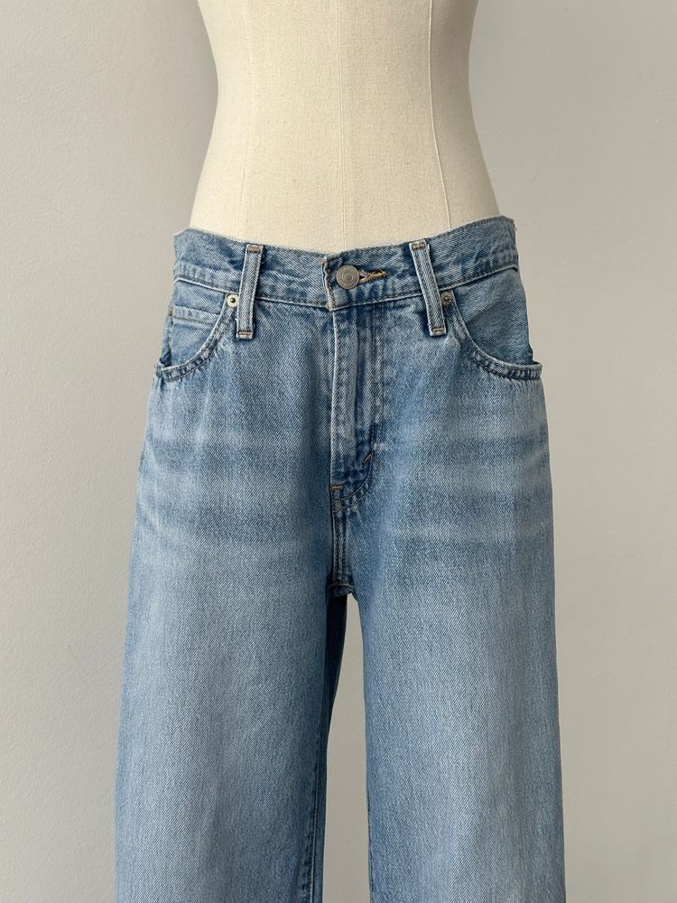 Levi's 94 Baggy Straight Leg Denim Jeans - W28 6