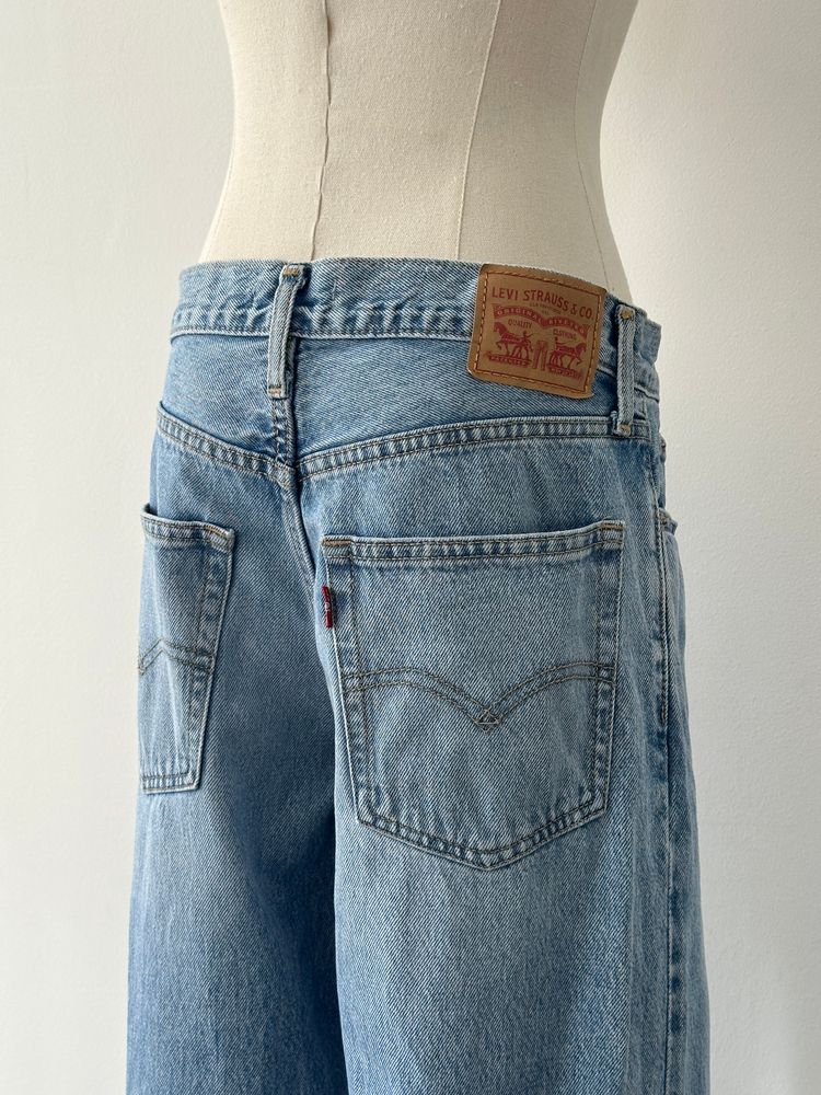 Levi's 94 Baggy Straight Leg Denim Jeans - W28 5
