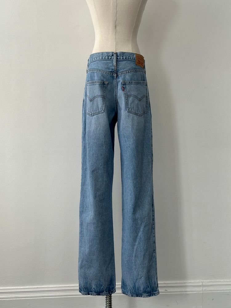 Levi's 94 Baggy Straight Leg Denim Jeans - W28 8