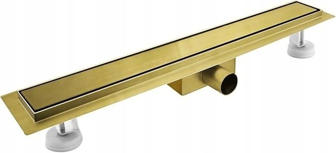 ODPŁYW LINIOWY złoty  120 cm