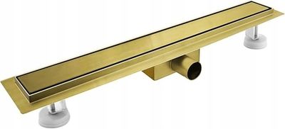 ODPŁYW LINIOWY złoty 120 cm