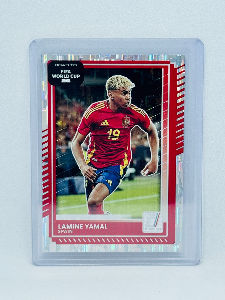 Lamine Yamal - España - Silver parallel (no base) - Panini Donruss Road to FIFA World Cup 2026