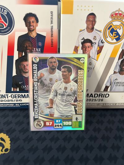 Benzema y cristiano