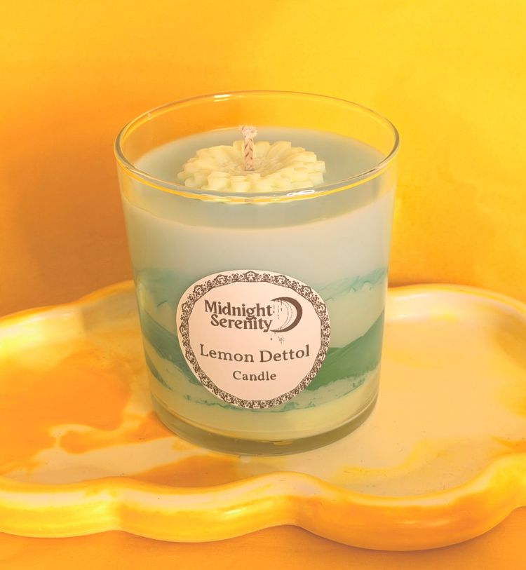 Lemon Dettol Candle