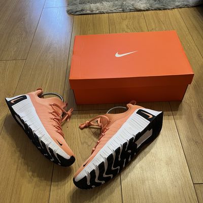 BNWB Nike Free Metcon 6 Workout Gym Trainers Shoes , Orange White