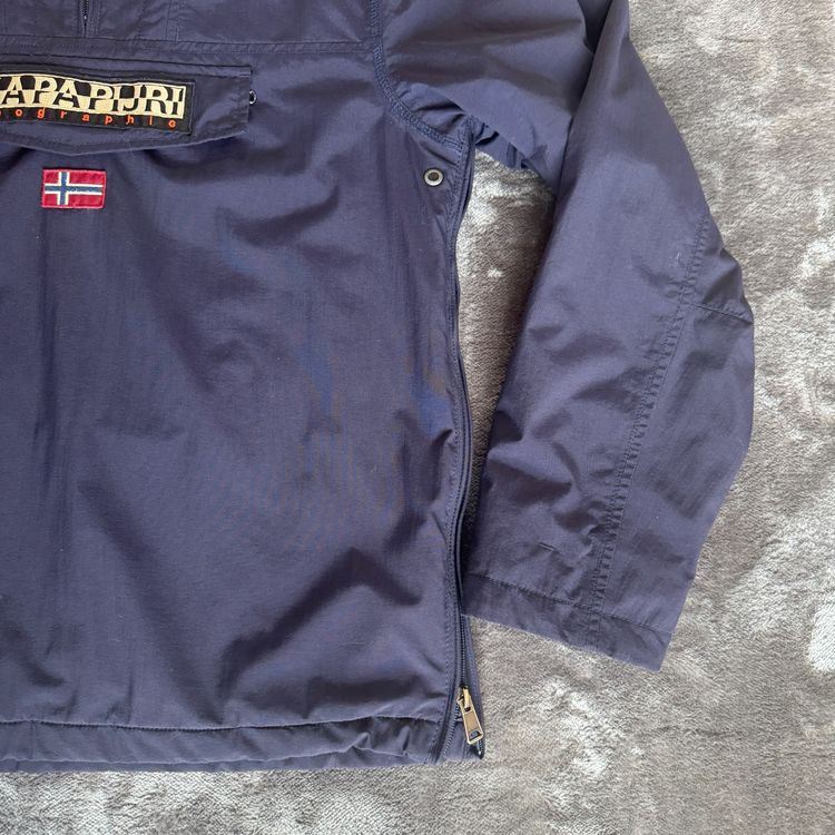 Napapijri Fleece Lined Rainforest Navy Anorak - Junior 16 / Small image 3