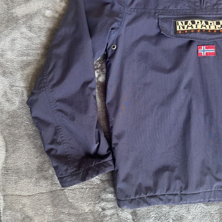 Napapijri Fleece Lined Rainforest Navy Anorak - Junior 16 / Small image 2