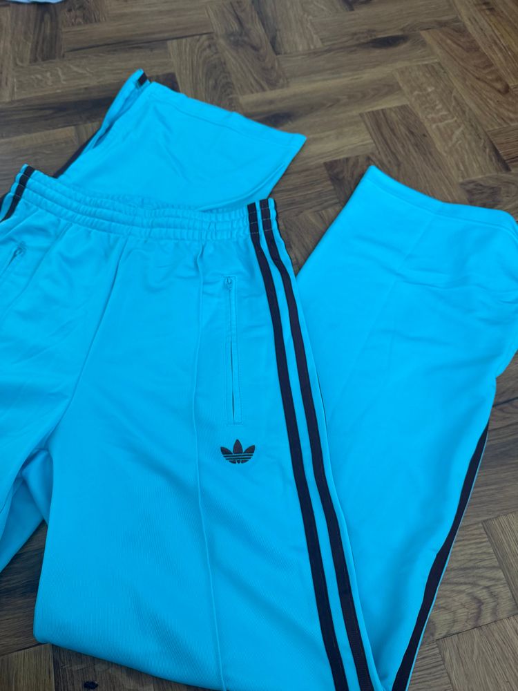 Adidas Straight Leg Tracksuit Bottoms (XS) 7
