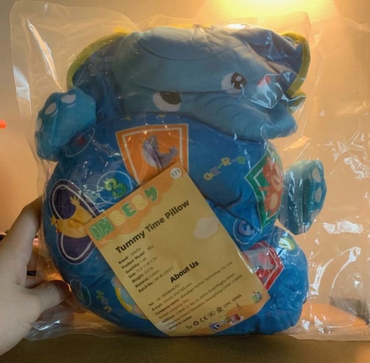 Other Blue Tummy Time Pillow product image