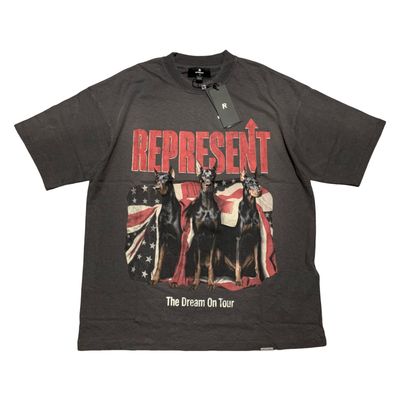 Represent XS Dream On Tour Sun Fade Grey Tee