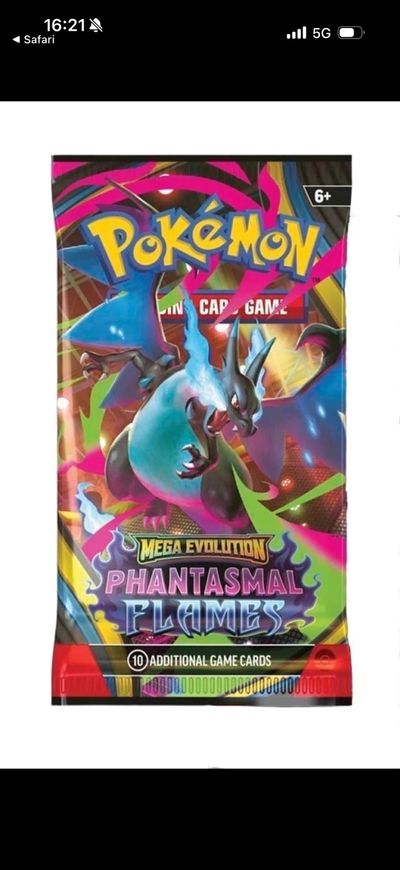 1x Phantasmal Flames Booster Pack