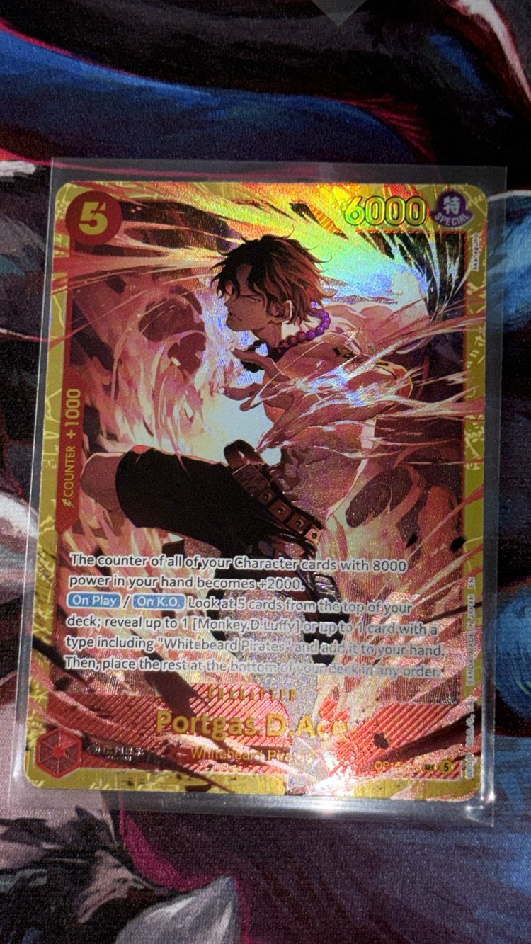 One Piece Card Game One Piece Card Game - Portgas D. Ace Character Card product image