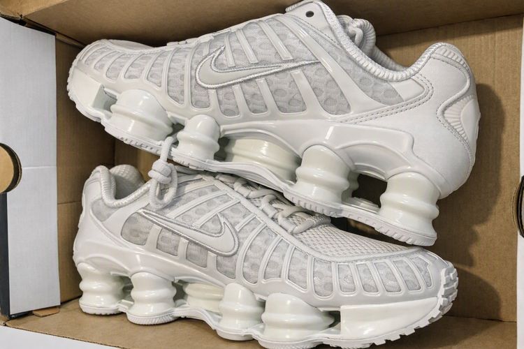 Nike White Shox Sneakers