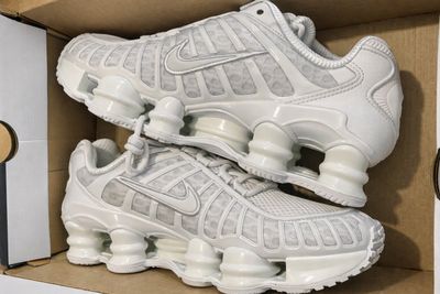 Nike White Shox Sneakers