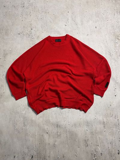 Red Oversized Sweater