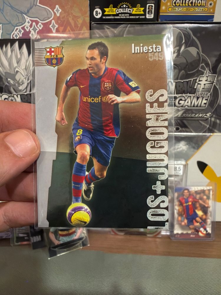mundicromo Andrés Iniesta Fichas La liga 2009 Los + Jugones product image