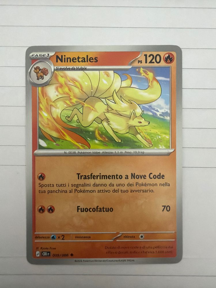 Ninetales Pokémon Card image 1