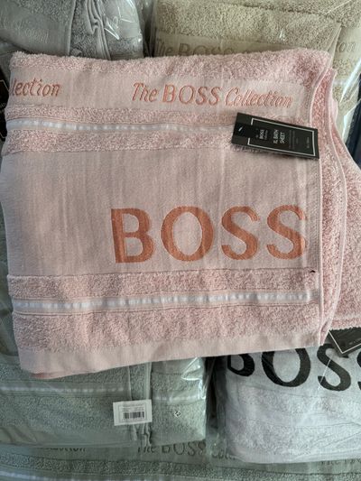 Boss Pink Towel