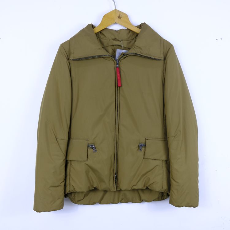 Prada Olive Green Jacket Taglia 44