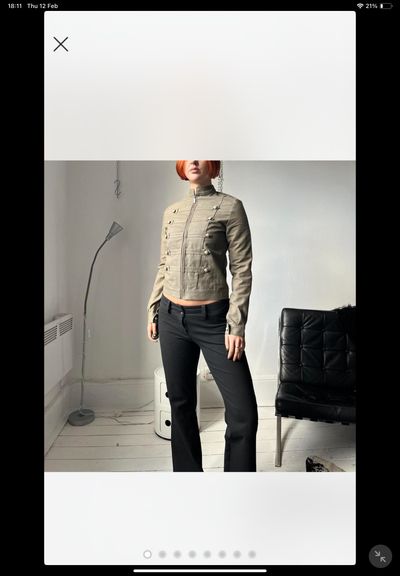 Vintage rework military jacket