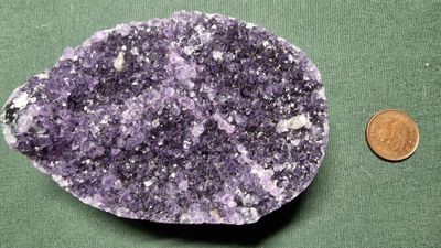 Sugary Black Amethyst
