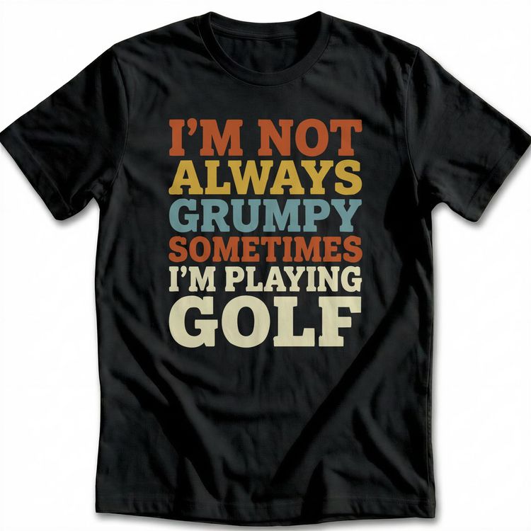 NOT GRUMPY GOLF 026 T Shirt image 5