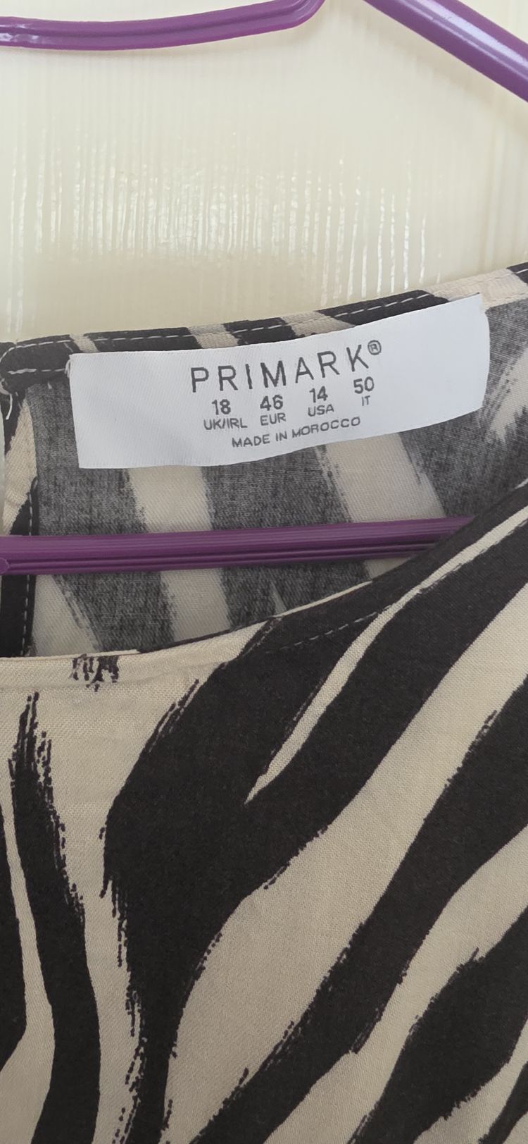 Primark Zebra Print Dress image 2
