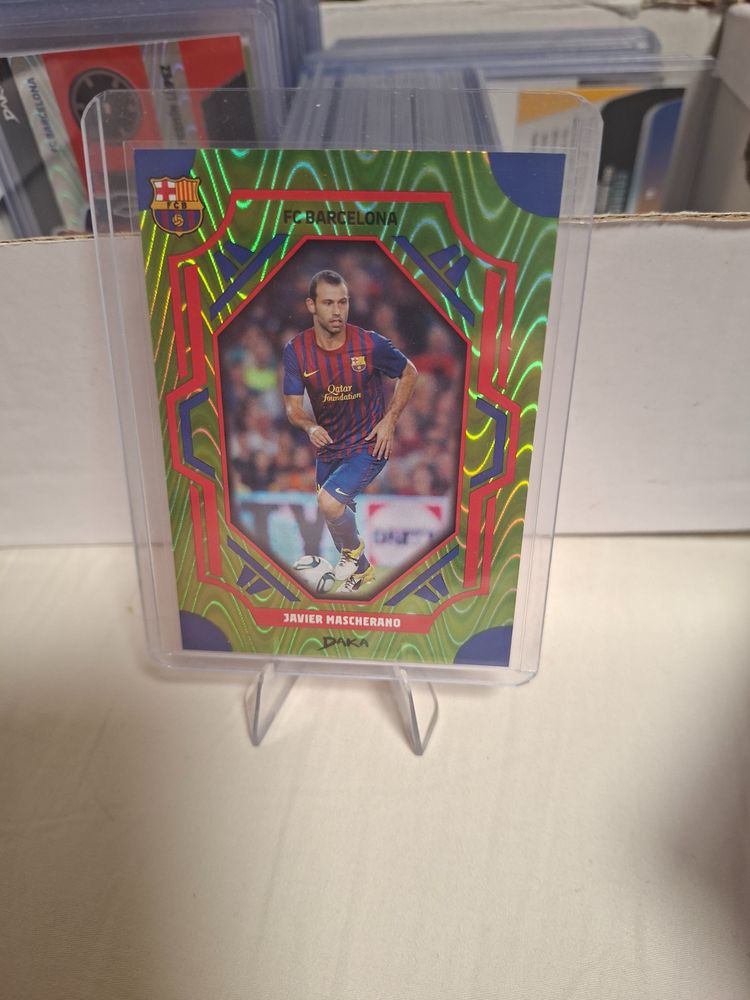 Barcelona mascherano numerada daka Football Trading Card