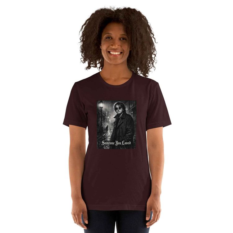 Lewis Capaldi Gothic Someone You Loved Monochrome Graphic T Shirt 7