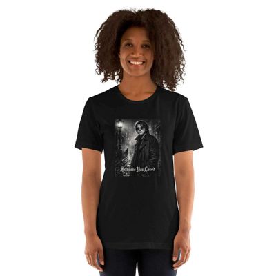 Lewis Capaldi Gothic Someone You Loved Monochrome Graphic T Shirt 3