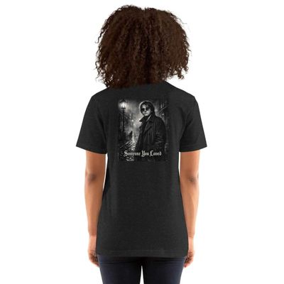 Lewis Capaldi Gothic Someone You Loved Monochrome Graphic T Shirt 2