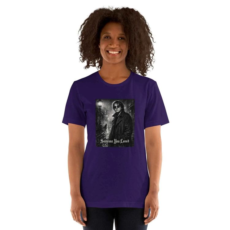 Lewis Capaldi Gothic Someone You Loved Monochrome Graphic T Shirt 9