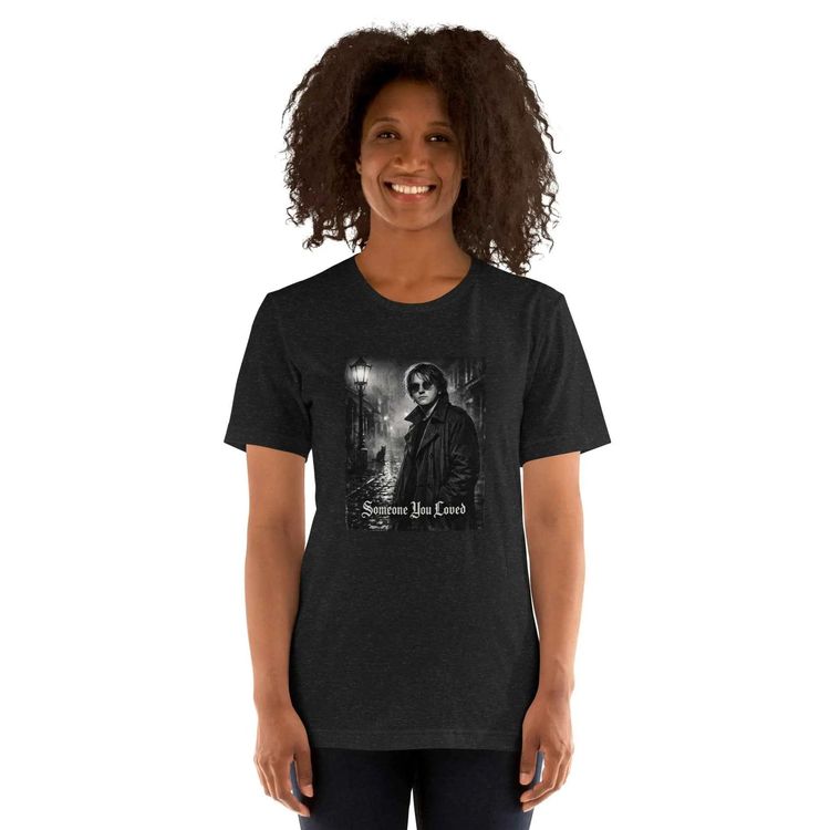 Lewis Capaldi Gothic Someone You Loved Monochrome Graphic T Shirt