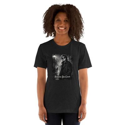 Lewis Capaldi Gothic Someone You Loved Monochrome Graphic T Shirt 1