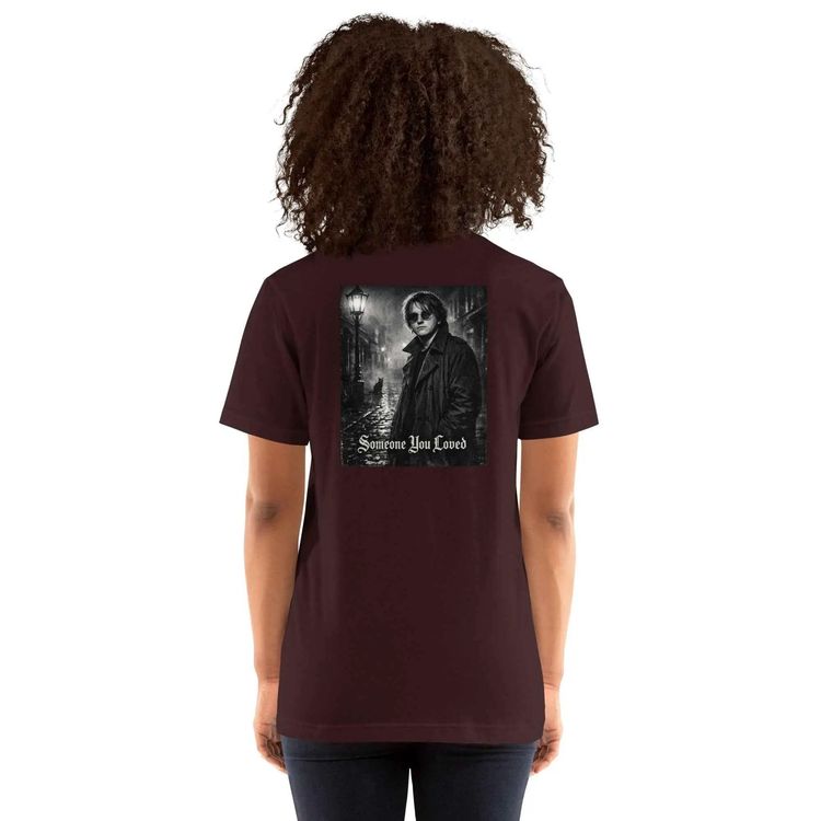 Lewis Capaldi Gothic Someone You Loved Monochrome Graphic T Shirt 8