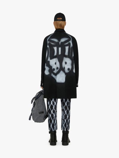 Givenchy x Chito Black Graffiti Rottweiler Overshirt 3