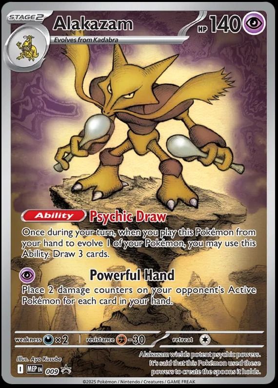 Pokémon Carta Pokémon Alakazam MEP 009 product image